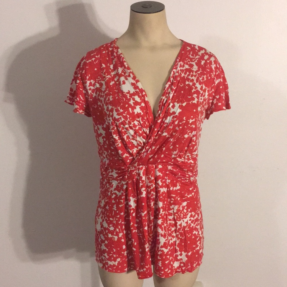 Banana republic flower tee